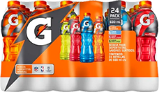 Bebida Gatorade Surtidos Pet 12 pzas de 1 L c/u