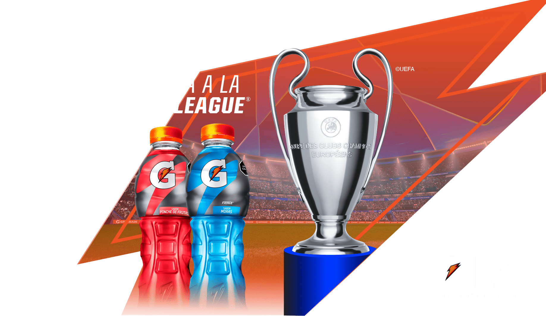 Gatorade® te lleva a la champions